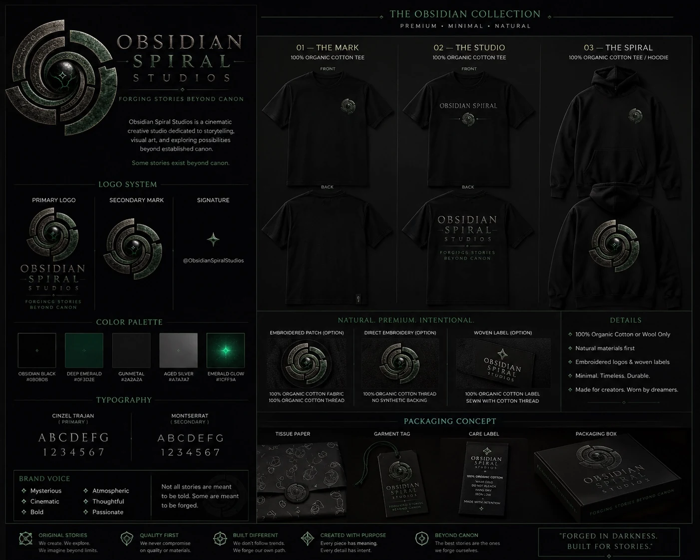 OBSIDIAN SPIRAL STUDIOS — PANEL 08