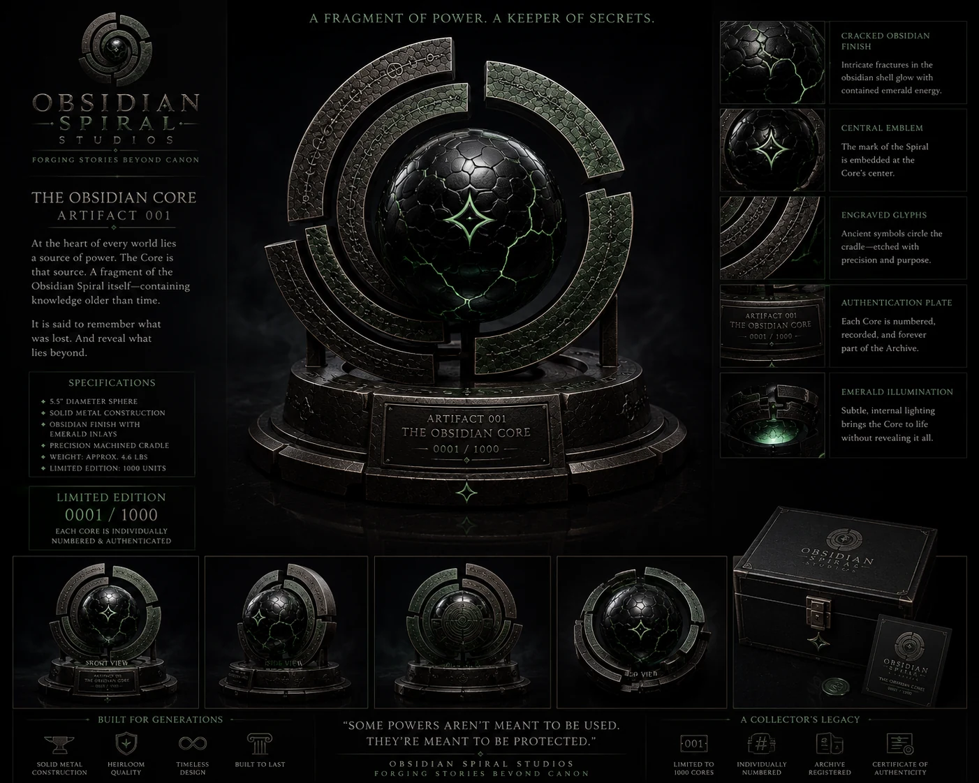 OBSIDIAN SPIRAL STUDIOS — PANEL 31