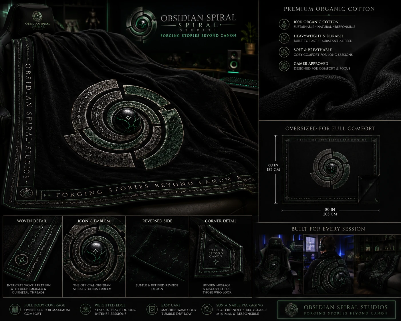 OBSIDIAN SPIRAL STUDIOS — PANEL 32