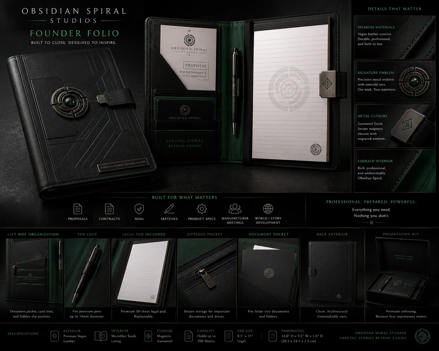 OBSIDIAN SPIRAL STUDIOS — PANEL 35